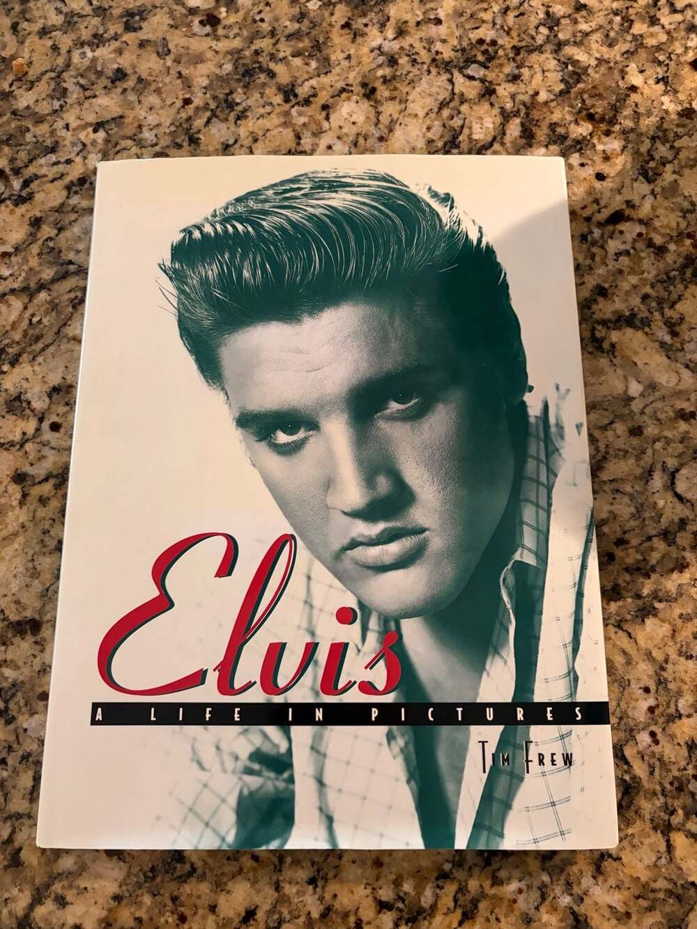 Elvis: A Life in Pictures by Tim Frew, Hardcover Pictorial Biography